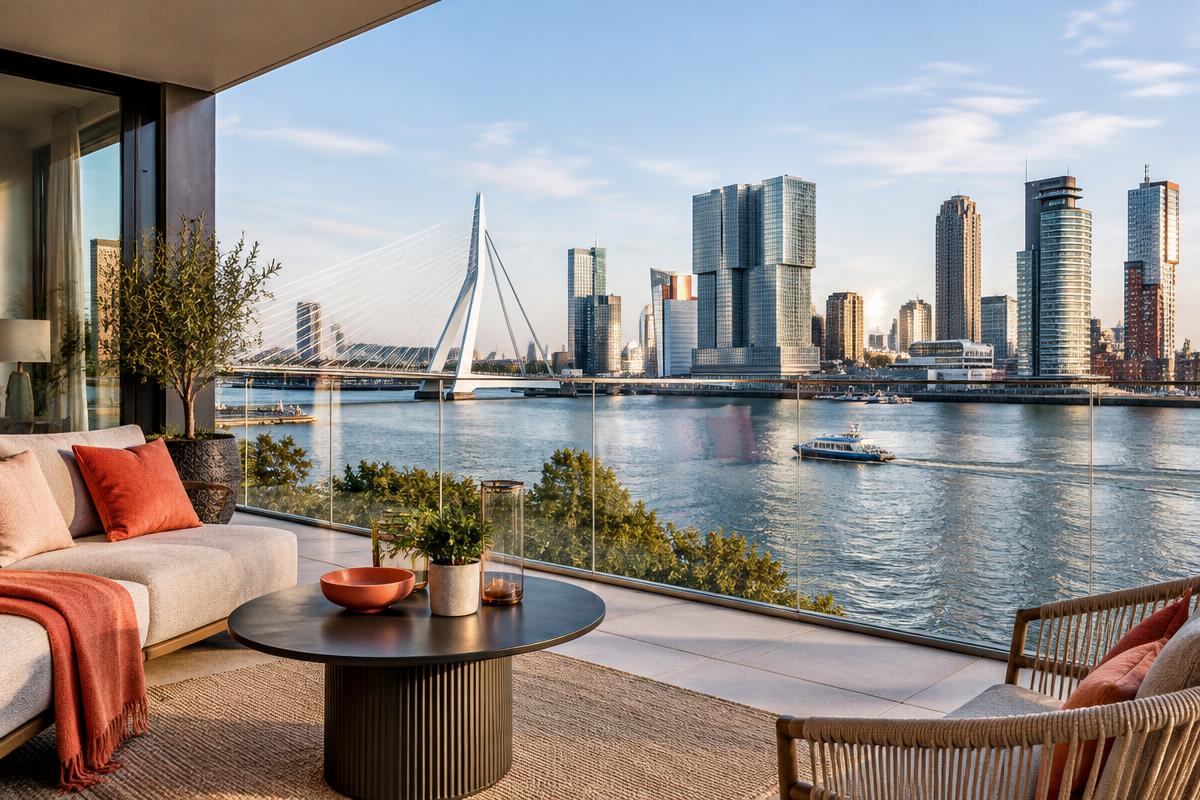 Karakteristiek stadsbeeld van Rotterdam