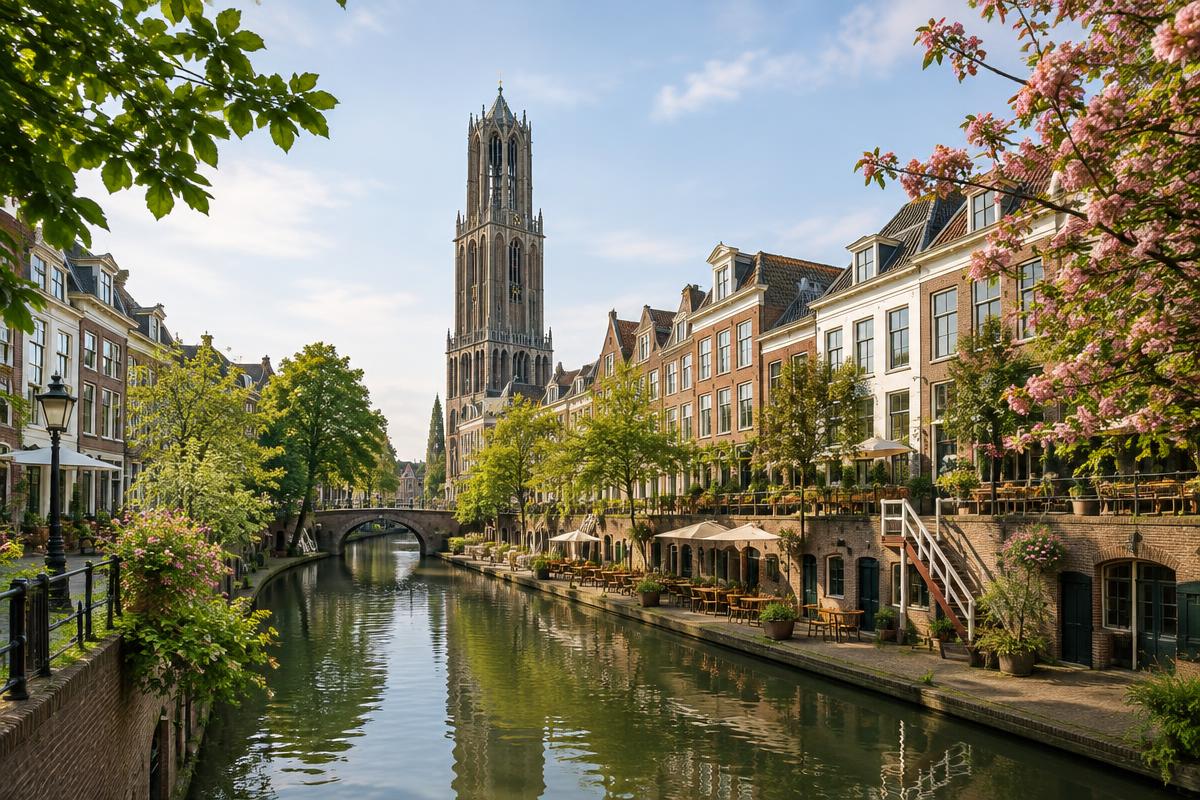 Karakteristiek stadsbeeld van Utrecht